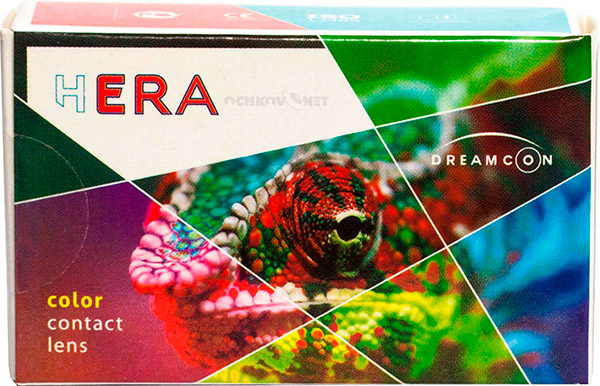 Прикладом оптичних кольорових лінз, які здатні коригувати порушення рефракції, можуть служити «   Офтальмікс Butterfly Color One Month   »або   HERA Tri-Tone Elegance