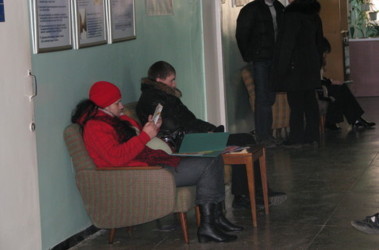 19 грудня 2008, 18:23 Переглядів:   Харківська поліклініка № 21 «замерзла», фото Ю