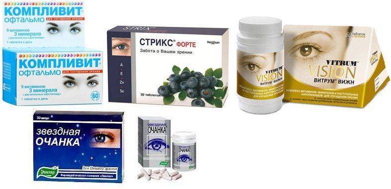 ТОП-7 вітамінів для очей для дорослих