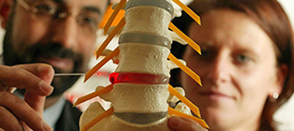 Грижа міжхребцевого диска (Радикулопатия дискогенна) - больові, моторні і вегетативні порушення, обумовлені ураженням корінців спинного мозку внаслідок остеохондрозу хребта