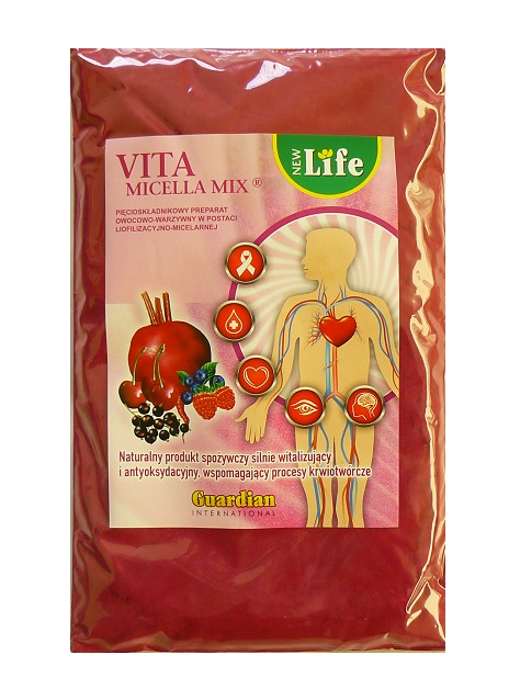 Применение Vita Micella Mix:   Натуральный живительный и укрепляющий препарат, настоящая витаминная бомба   Препарат с комплексной активностью
