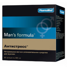 Биокомплекс Мен-с формула антистрес   створений з урахуванням особливостей чоловічого організму, він усуває руйнівний вплив стресів